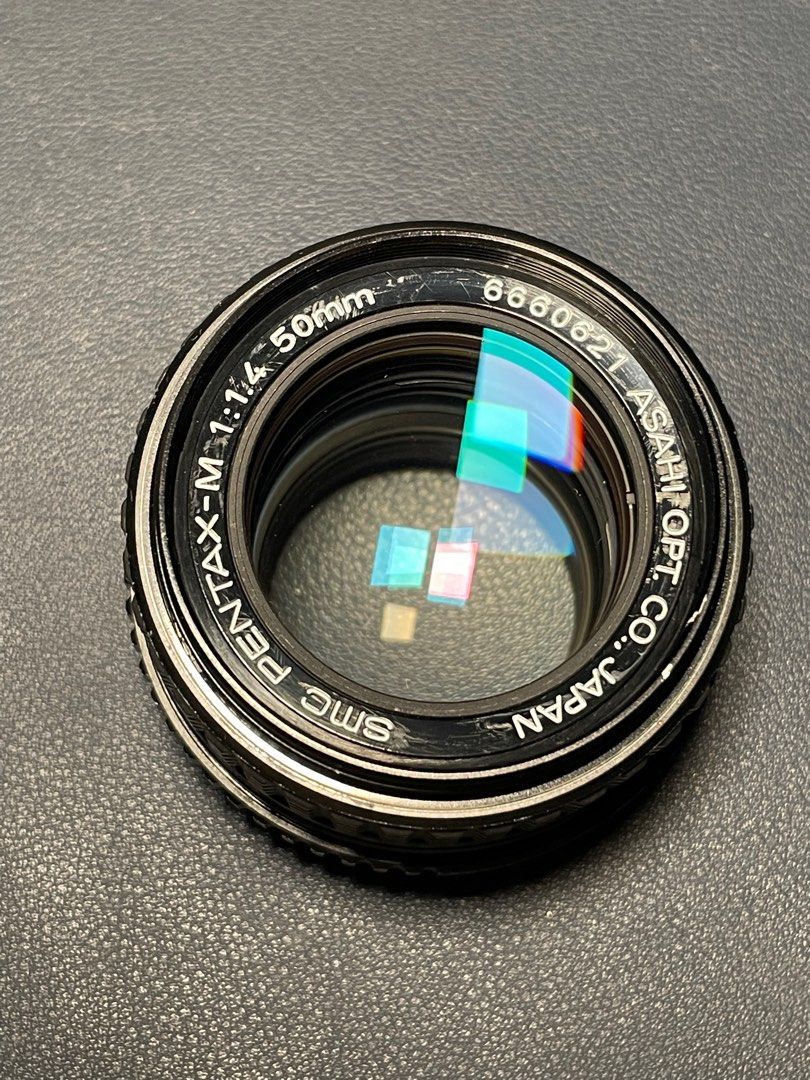 Asahi Pentax 50mm f1.4 Lens (K mount, for film and digital bodies