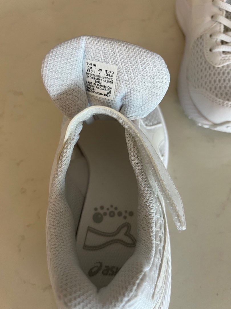 Asics leather sales school shoes