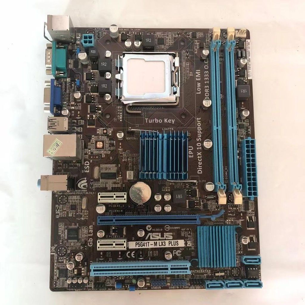 ASUS P5G41T-M LX3 Plus Main Board, Computers & Tech, Parts ...
