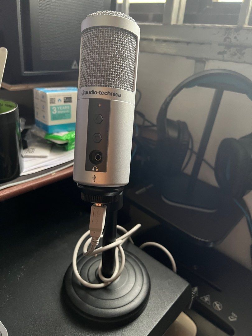 Audio Technica ATR2500 USB Microphone, Audio, Microphones on Carousell