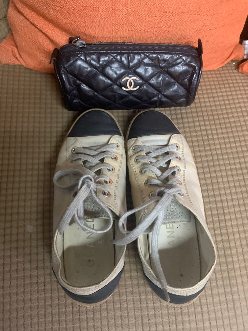 Authentic Chanel Rubber shoes on Carousell