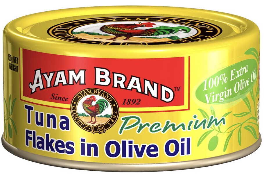 Ayam Brand Premium Tuna Flakes in Olive Oil 150g, Food & Drinks