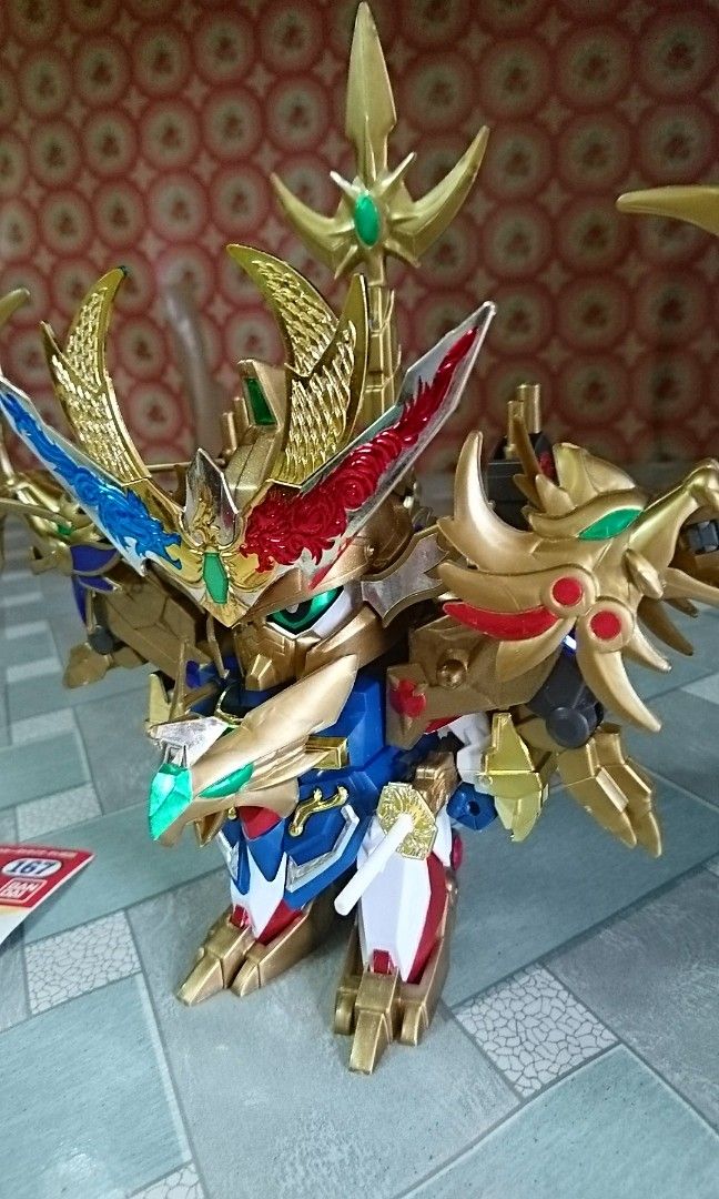 Bandai SD gundam BB戰士武神輝羅鋼輝神大將軍獅龍凰獅龍鳳非極彩