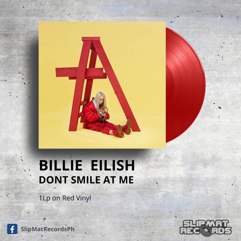 GENERICO Billie Eilish - Dont Smile At Me Vinilo Rojo