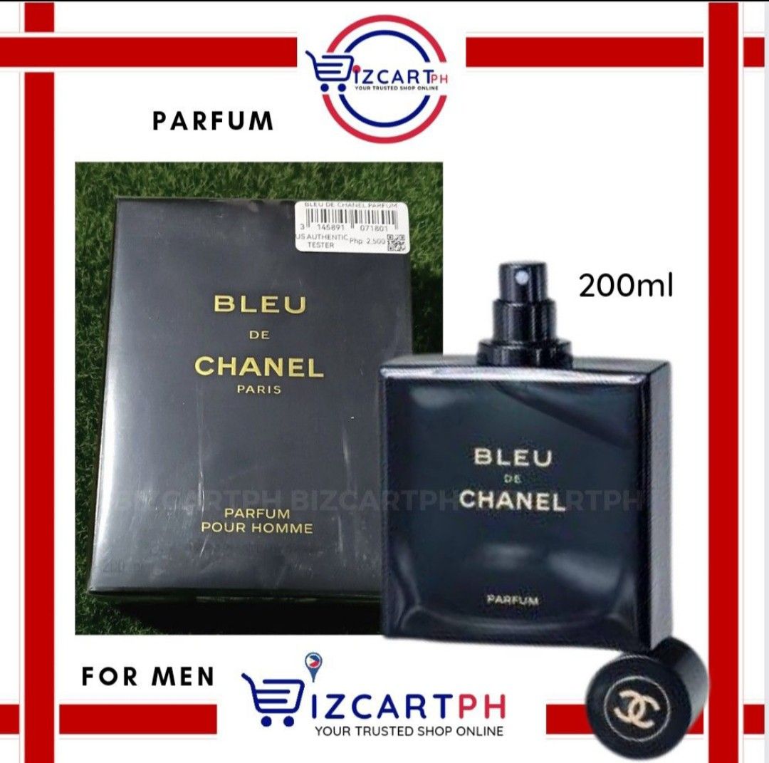 Bleu de Chanel Parfum 200ml, Beauty & Personal Care, Fragrance & Deodorants  on Carousell