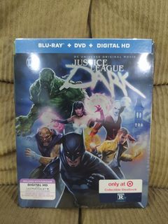 Bluray Justice League Dark Steelbook Target Exclusive