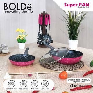 Bolde Super PAN Granite Set BLACKPINK