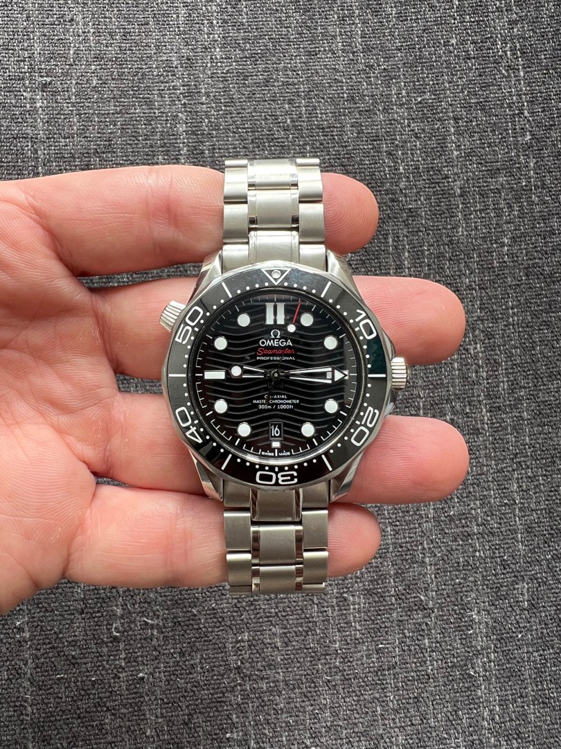 Bracelet Omega Seamaster 300m Luxury Watches on Carousell