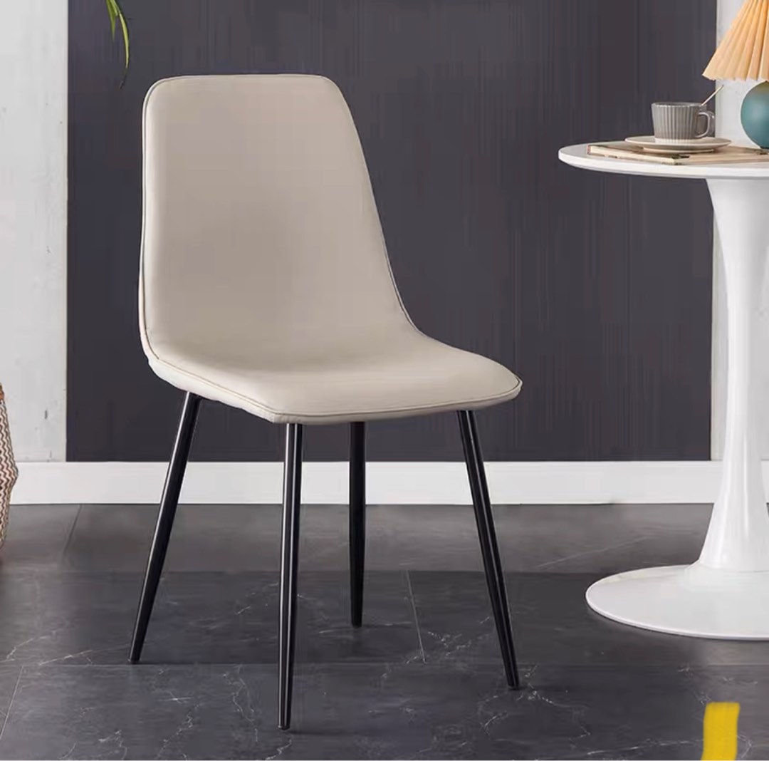 Brand new dining chairs light Grey x 4, Furniture & Home Living, Furniture, Chairs on Carousell