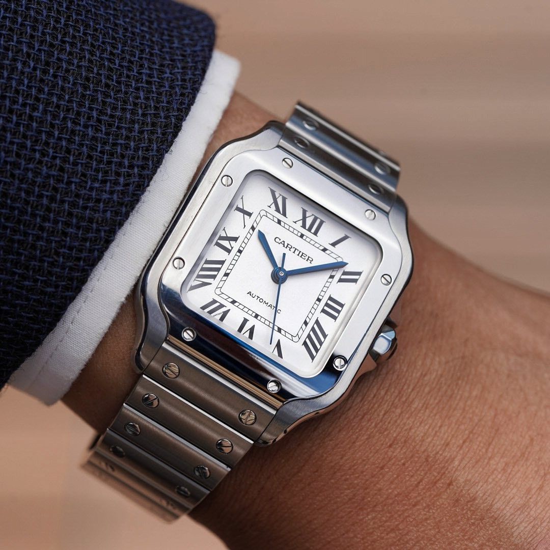 Cartier santos automatic online