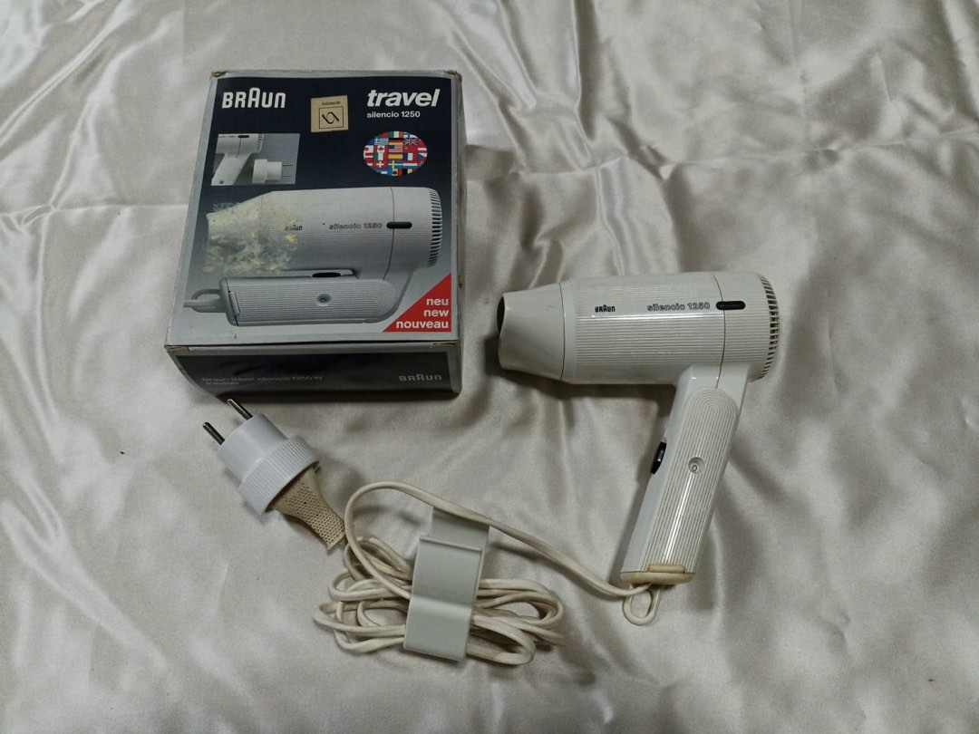 Braun Silent Travel Hair Dryer, Beauty Personal Care, Hair