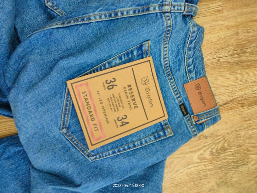 Brixton reserve denim shop