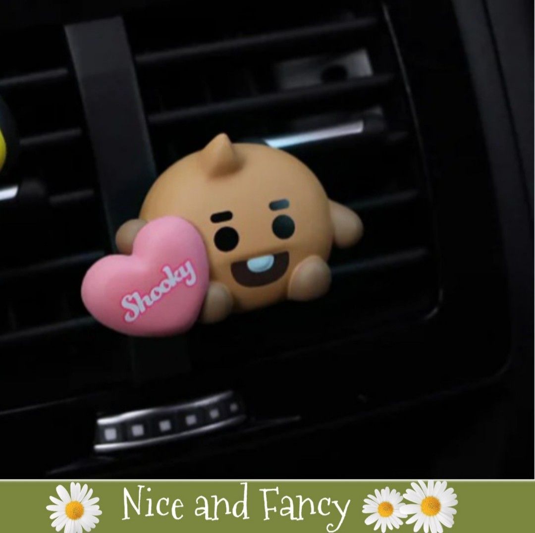 BT21 SHOOKY Baby Car Air Freshener, Hobbies & Toys, Memorabilia