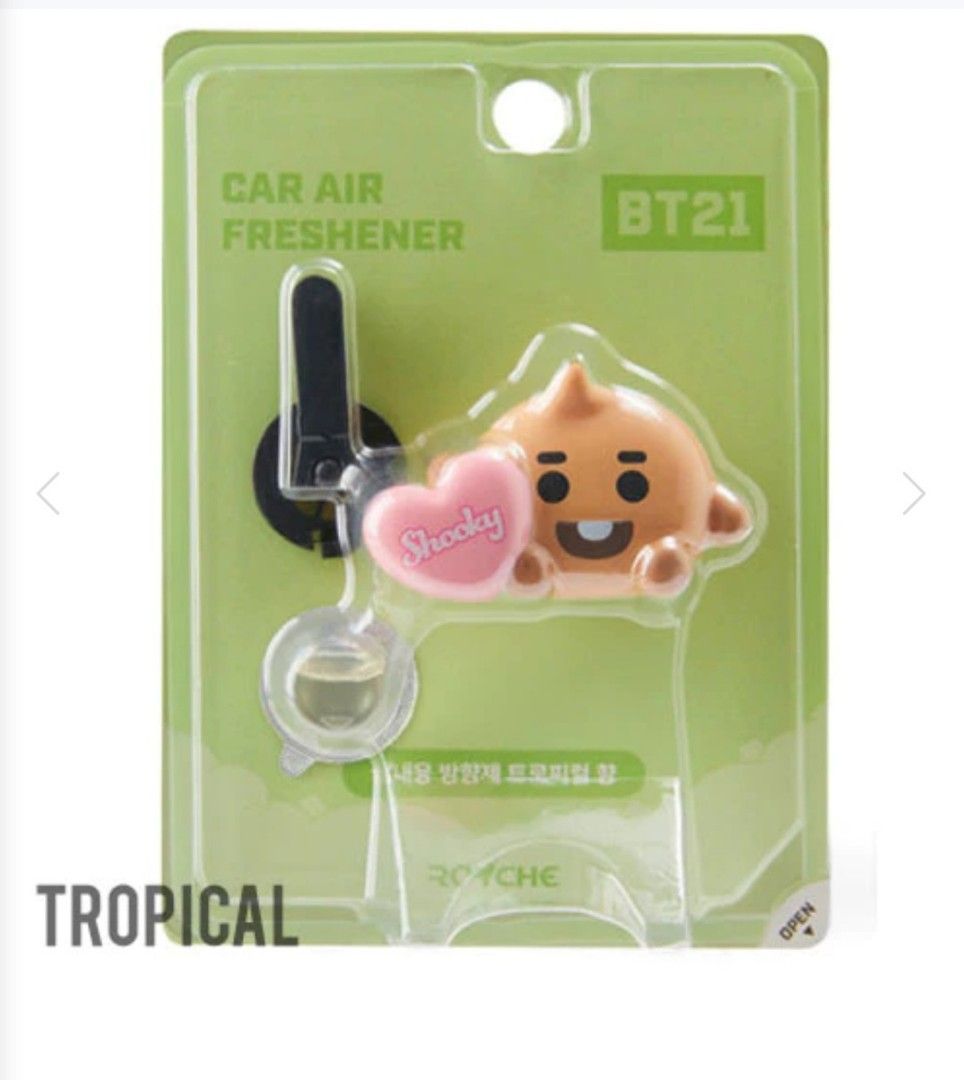 BT21 SHOOKY Baby Car Air Freshener, Hobbies & Toys, Memorabilia