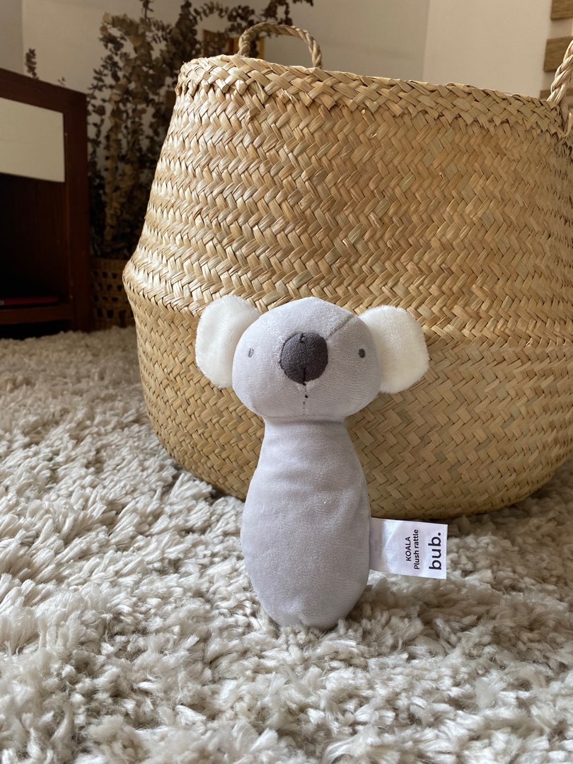 Bub Koala plush rattle on Carousell