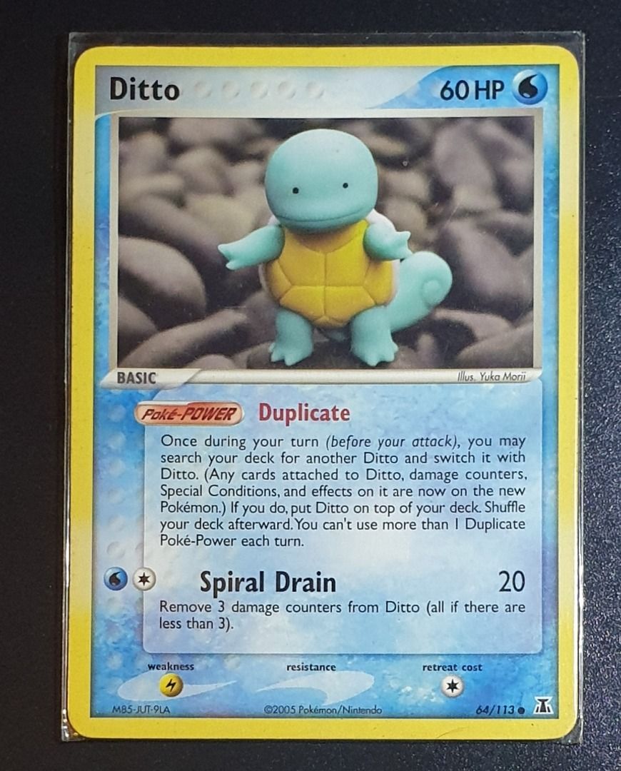  Pokemon - Ditto (35) - EX Delta Species : Toys & Games