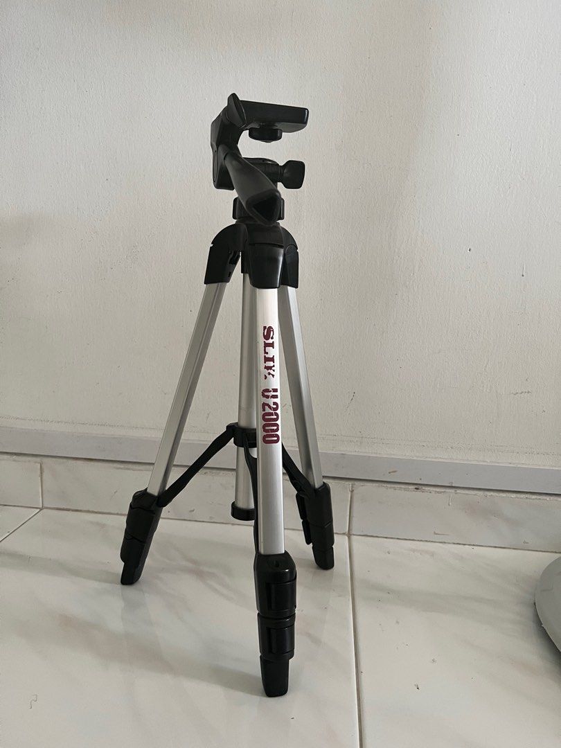 Camera Tripod Silk U2000, Photography, Photography Accessories, Tripods