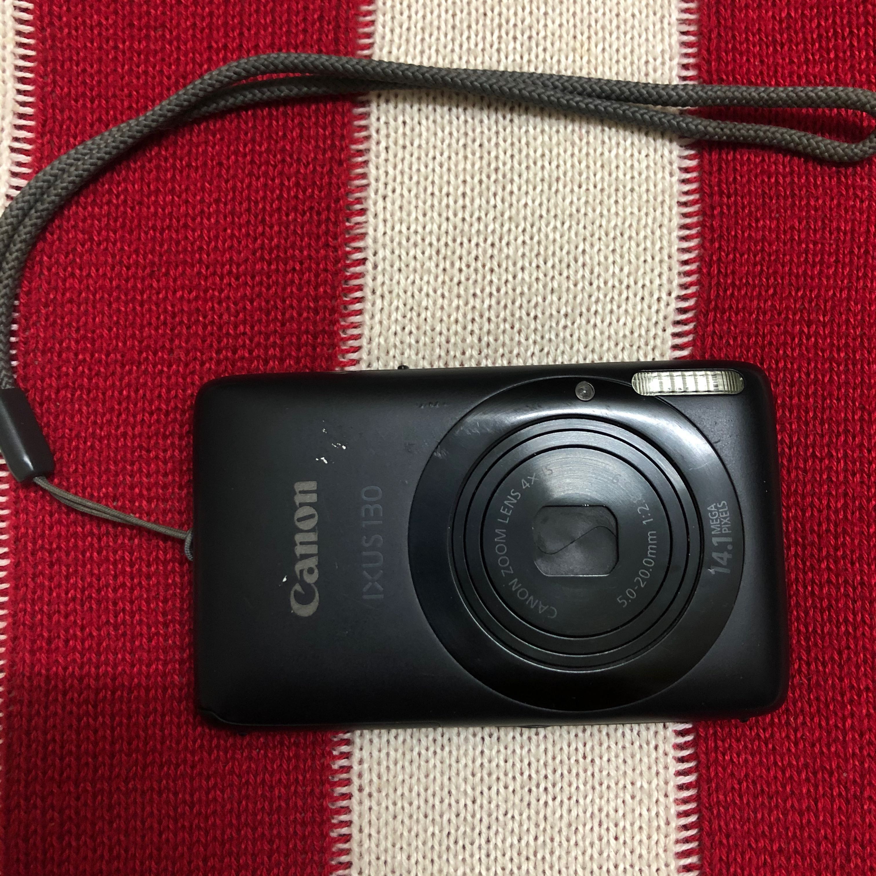 Canon IXUS 130 Digital Camera, Photography, Cameras on Carousell