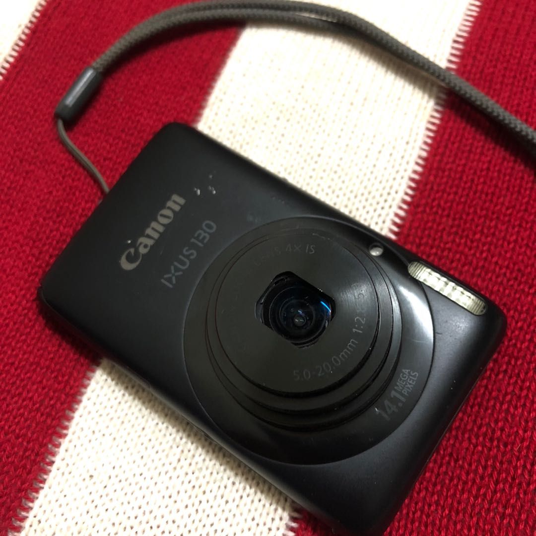 Canon IXUS 130 Digital Camera, Photography, Cameras on Carousell