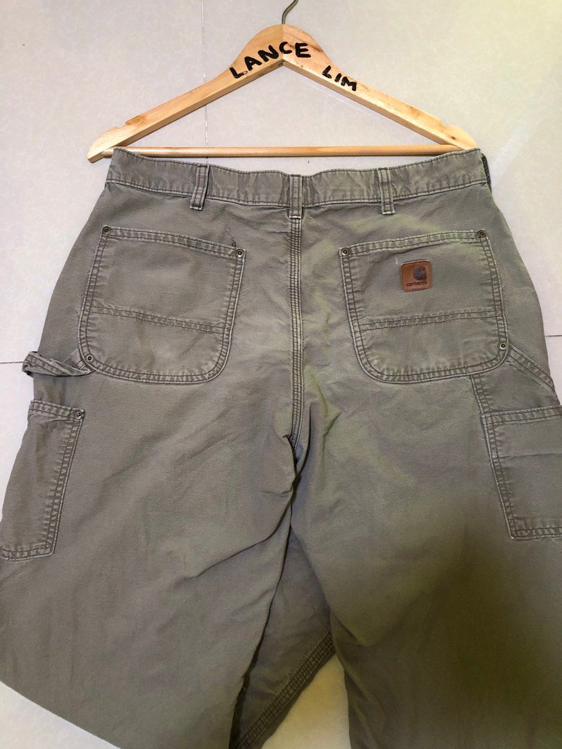 Carhartt Dungaree Fit Denim Painter Pants, Men's, W31 equivalent cotton blue type Vintage Second Hand