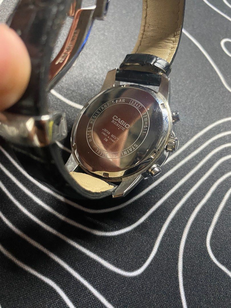 Casio beside chronograph top