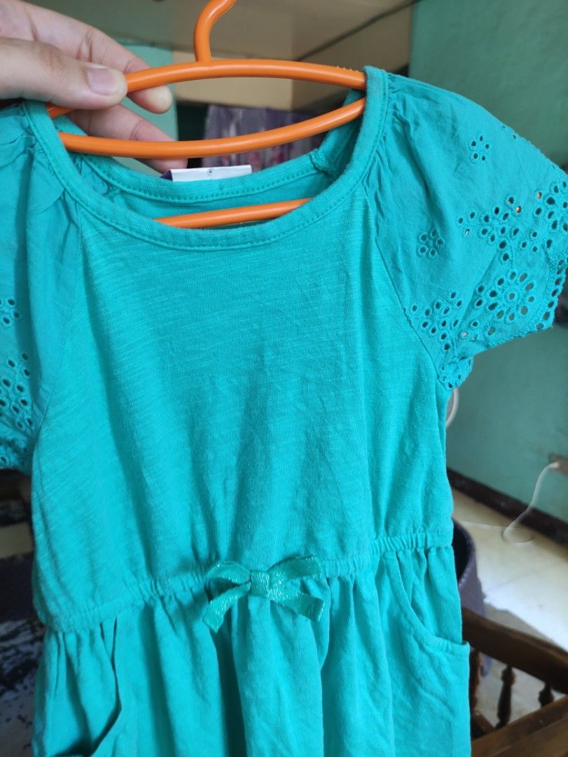 Cat & Jack Eyelet Dress 3T LN on Carousell