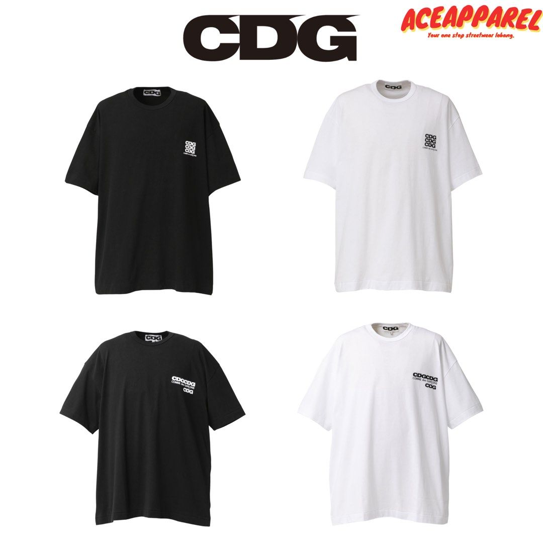 CDG Oversized Logo Tees, Men's Fashion, Tops & Sets, Tshirts CDG Oversized Logo Tees, Men's Fashion, Tops & Sets, Tshirts