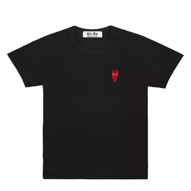 Cdg tee black sale