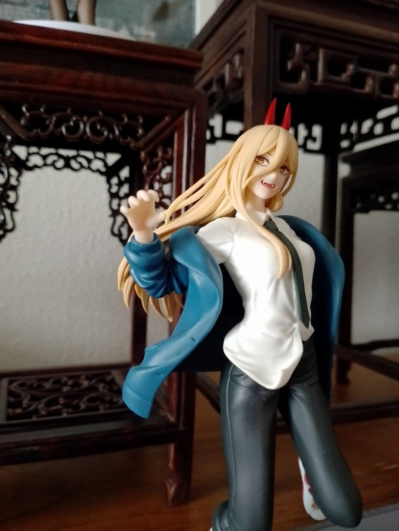 CHAINSAW MAN Power Figure TAITO Prize, Hobbies & Toys, Memorabilia