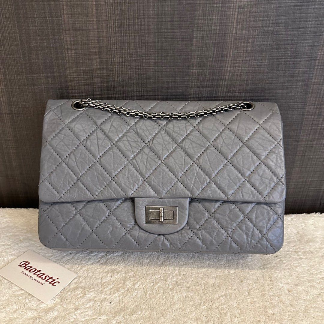 CHANEL 2.55 MINI PINK AGED CALFSKIN, Luxury, Bags & Wallets on