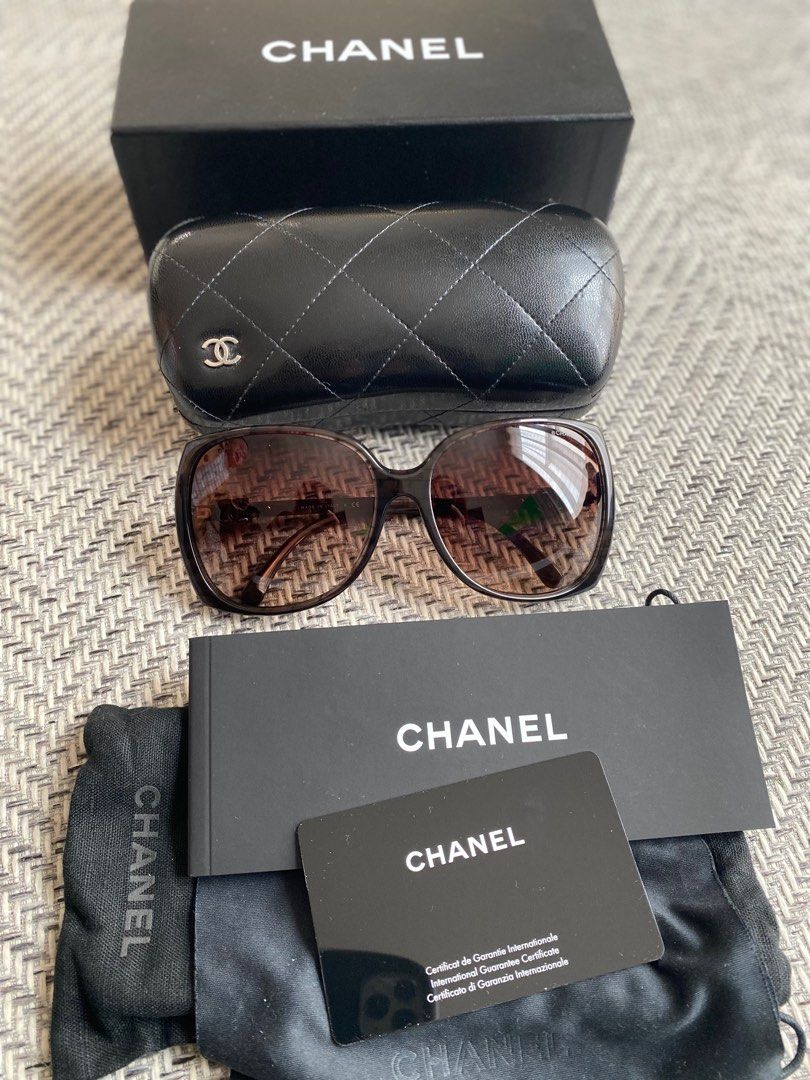 Chanel oversized sunglasses womens 2025