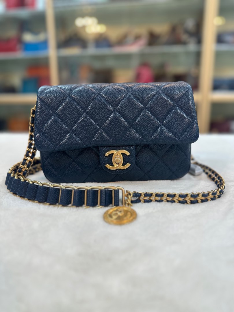 Chanel purse charm sales