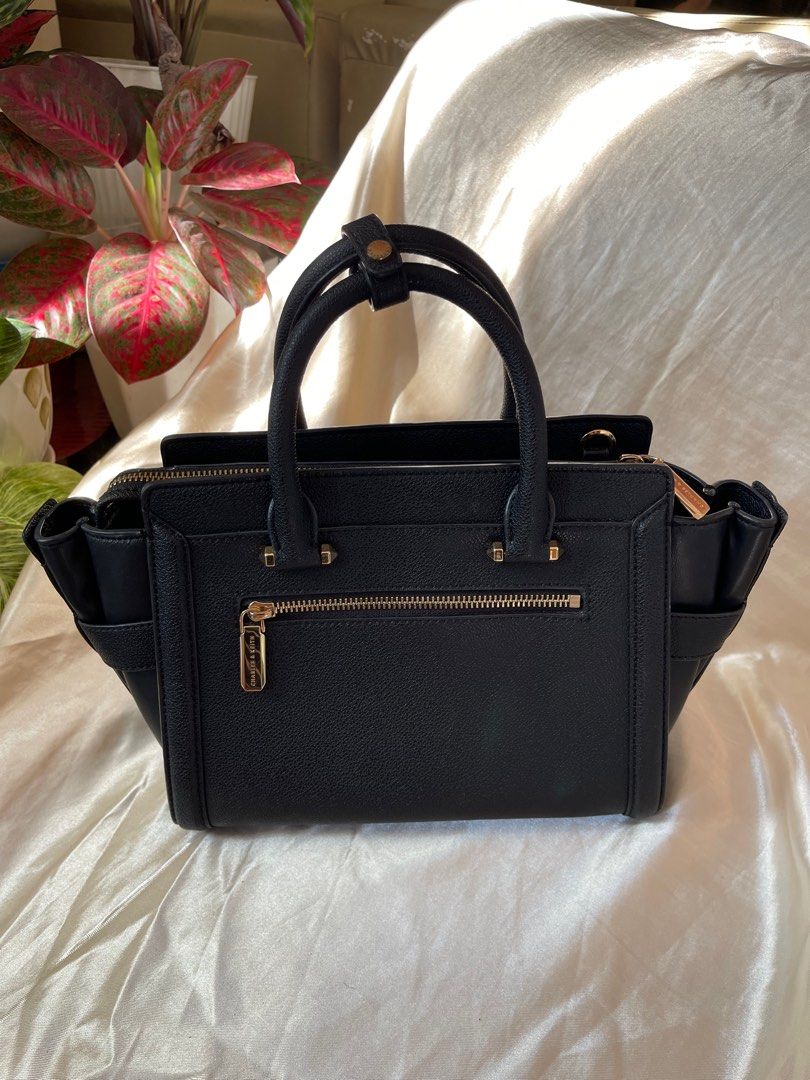Charles & keith deals structured trapeze bag