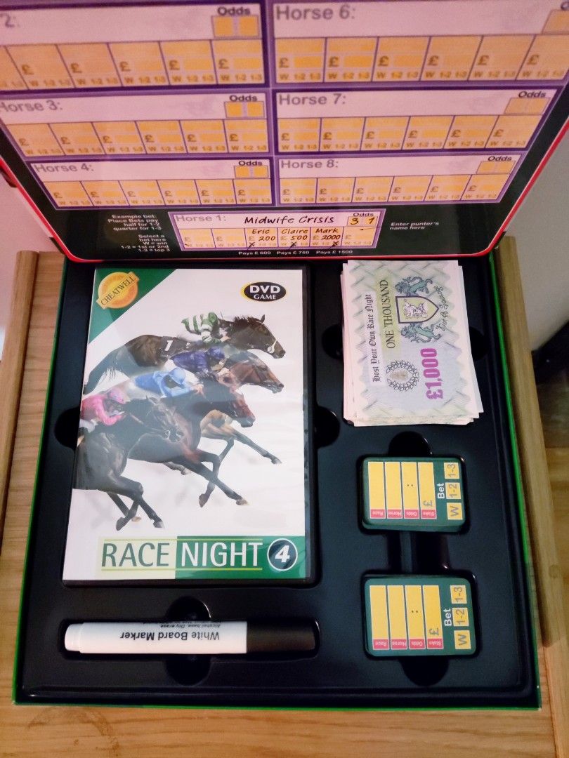 Cheatwell Games DVD Race Night 4 on Carousell