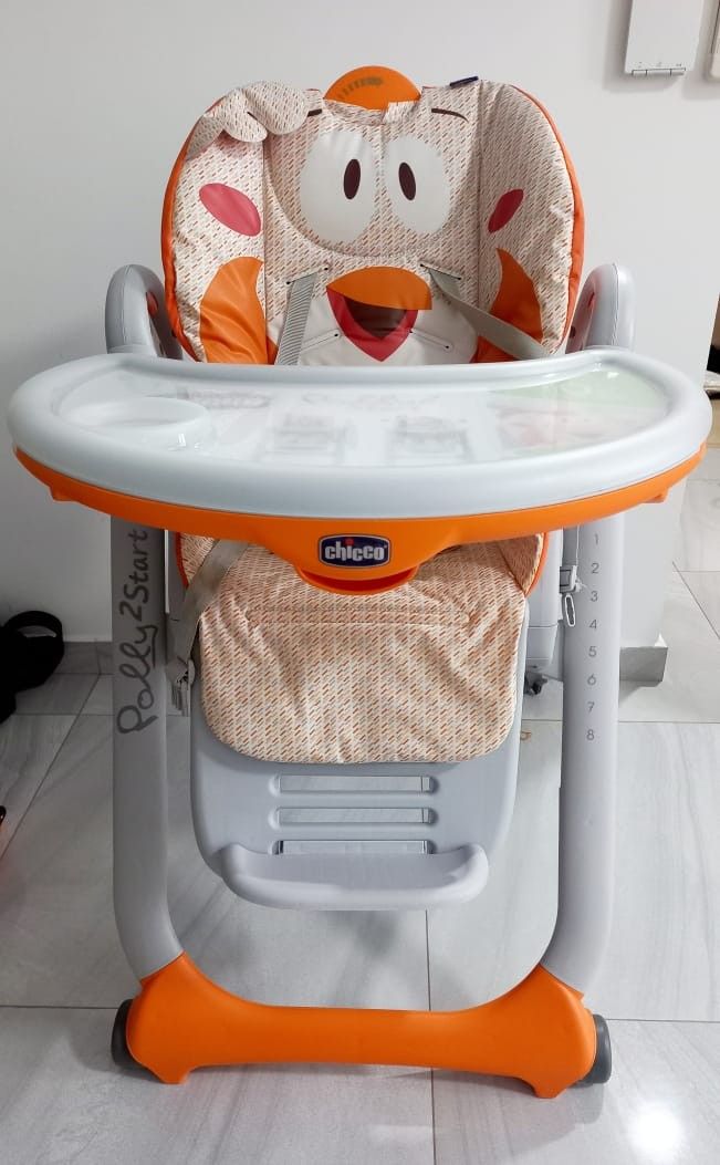 Chicco polly 2 start high chair baby chair, Babies & Kids, Nursing ...