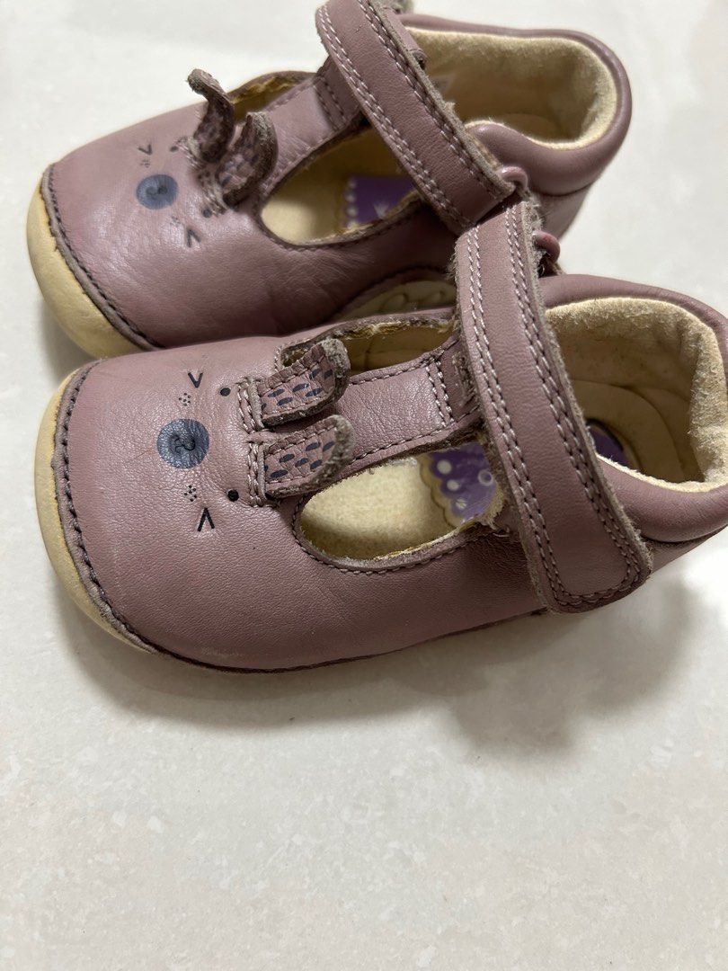 Clarks Baby Girl Shoes, Babies & Kids, Babies & Kids Fashion on Carousell