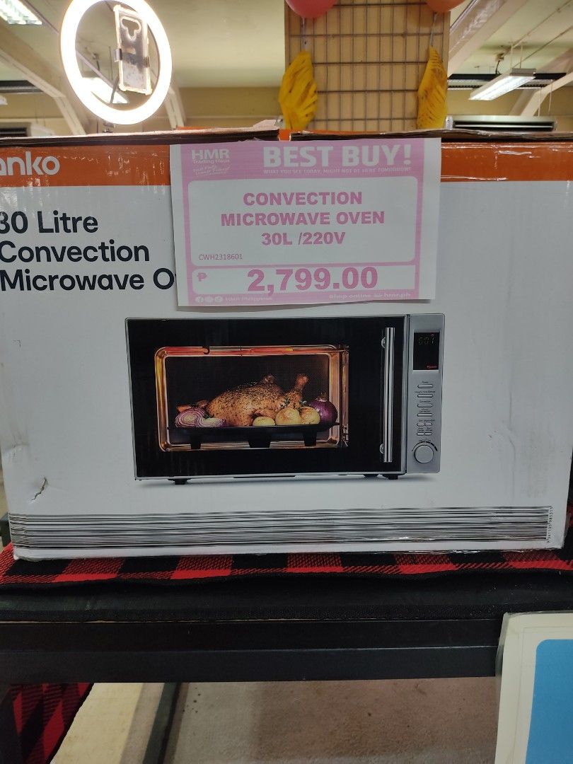 (SOLD OUT) CONVECTION MICROWAVE OVEN 30L (220V), TV & Home Appliances