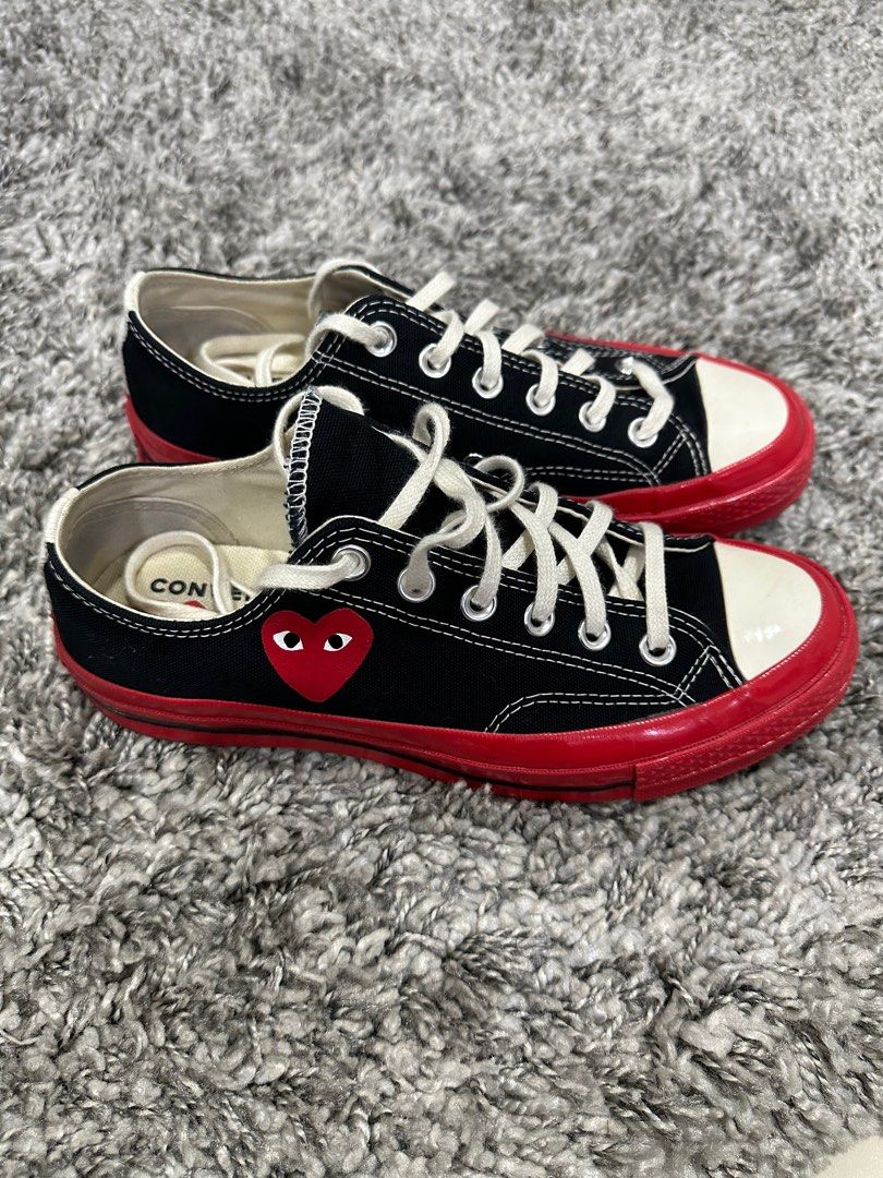 Converse x PLAY Comme des Garcons Chuck 70 Low Top Black