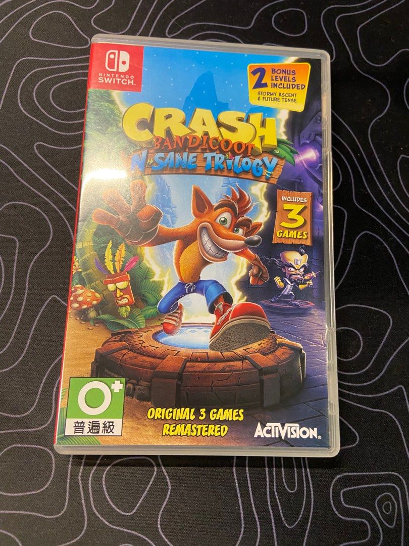 Crash Bandicoot N Sane Trilogy (Nintendo Switch), Video Gaming, Video