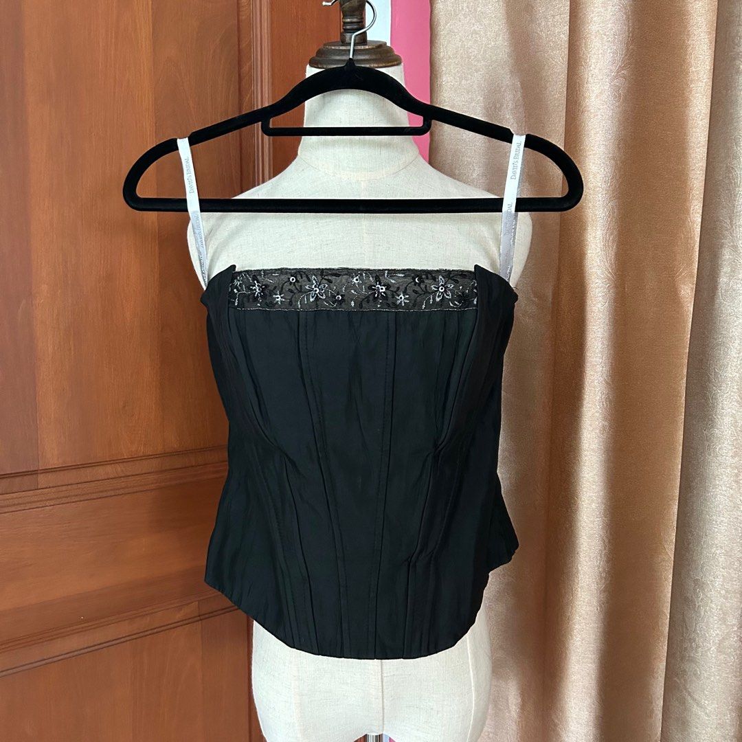 Victoria Secret Floral Corset, Women's Fashion, Tops, Other Tops on  Carousell