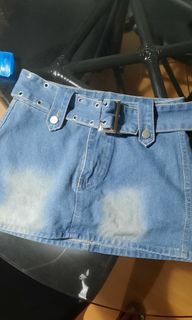 Denim Mini skirt