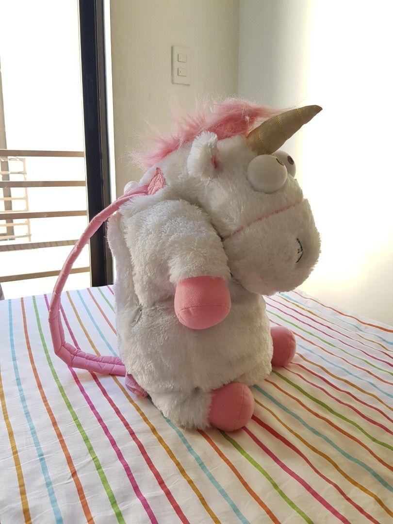 Despicable Me Unicorn Backpack, Hobbies & Toys, Toys & Games on Carousell