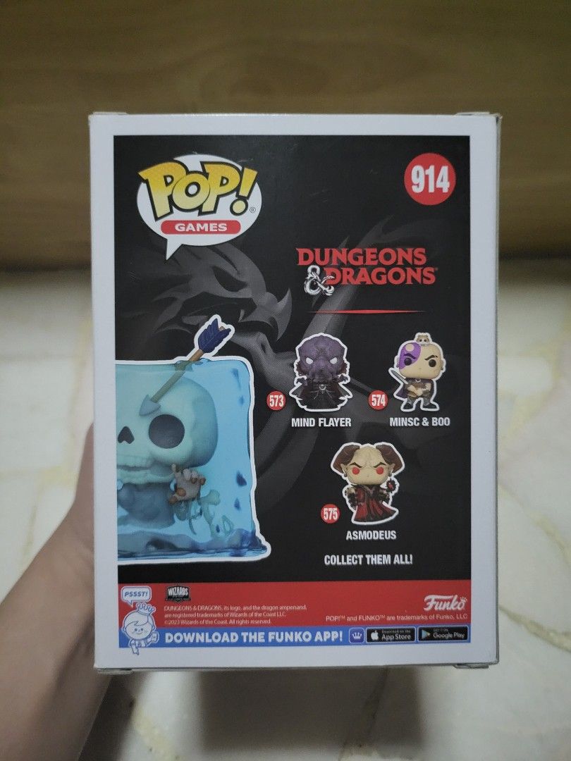 Dungeons & Dragons Gelatinous Cube 914 WonderCon LE Funko Pop