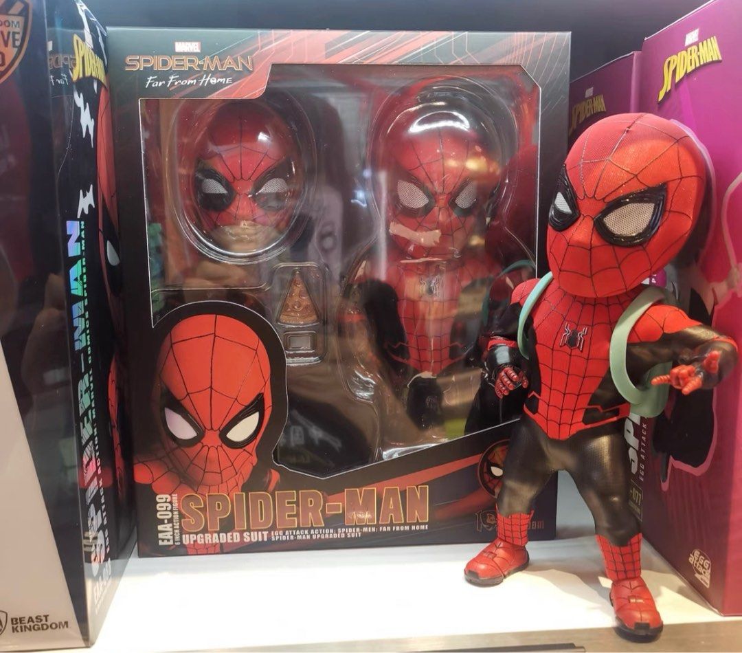 EAA-099 Spiderman Upgraded Suit Far From Home Egg Attack