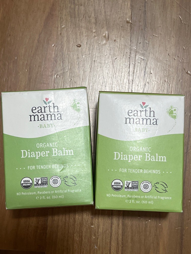 Earth mama organic diaper balm 60ml, Babies & Kids, Bathing & Changing