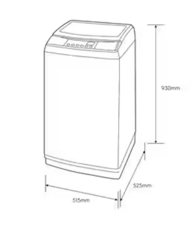 ELECTROLUX TOP LOAD WASHING MACHINE, TV & Home Appliances, Washing