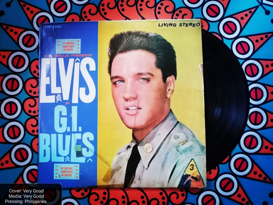 Elvis GI Blues Vinyl Record Original Vinyl Records Vintage Vinyls Plaka