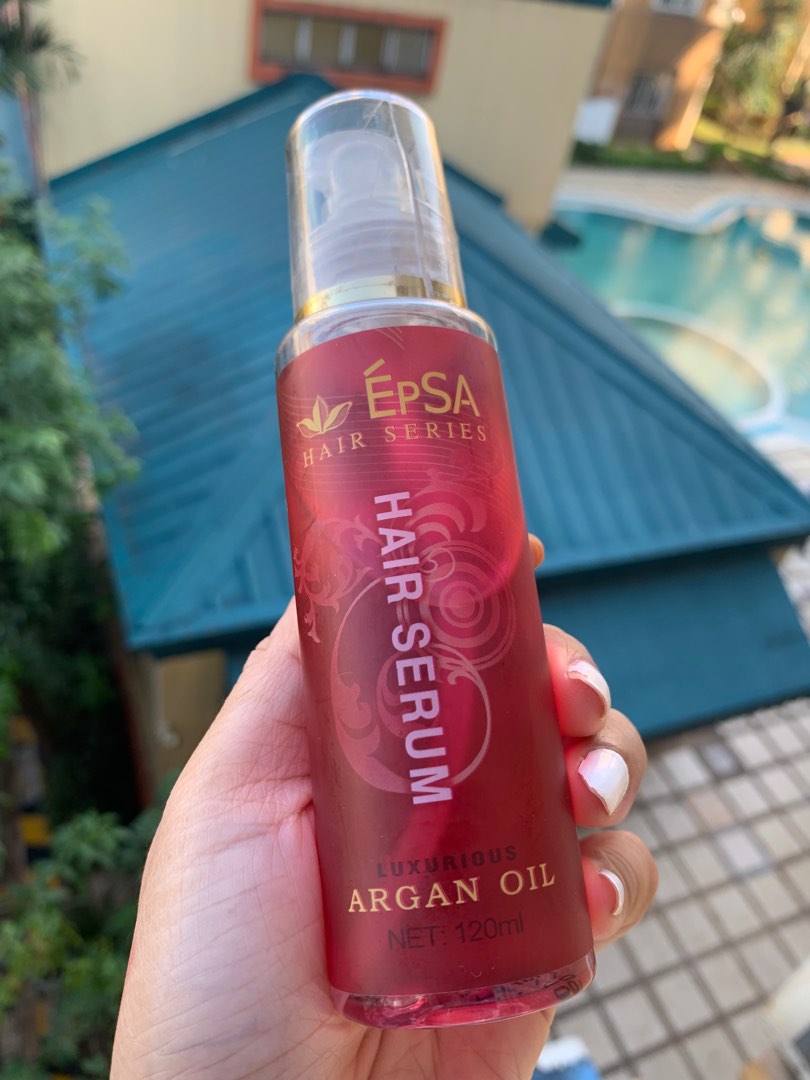 EpSA ARGAN OIL HAIR SERUM 120ml 1014B on Carousell