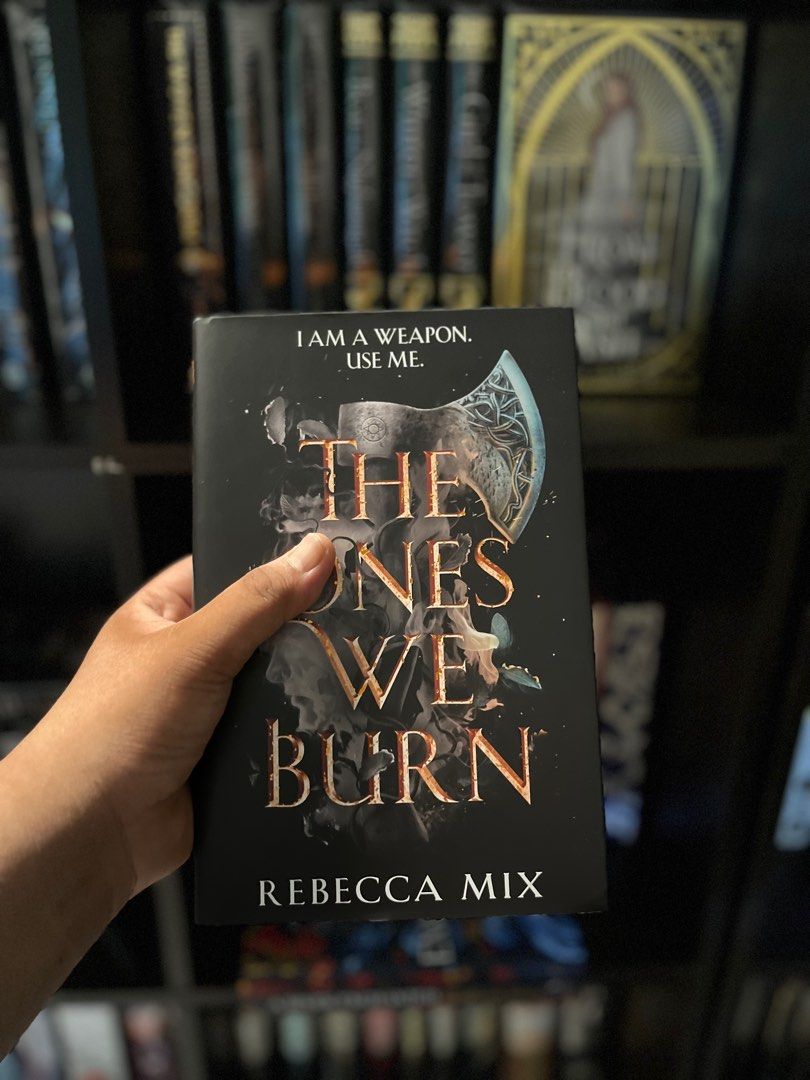 Fairyloot — The Ones We Burn (Category: Storybooks) located in Cauayan City . Submitted by CodEx_Shop22 (Listing ID 1227333582, Image 1). Description: Onhand and ready to ship Note: dents on hardcover and dust jacket (edges) Payment first — Gcash only Mod: lbc/flash/jnt.