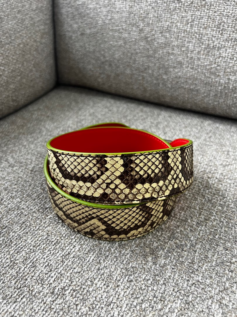 Fendi Python Strap, Luxury, Accessories on Carousell